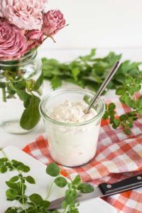 Fermented Almond Crème Fraiche Recipe